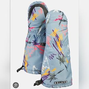 Burton Kids Grommitt Mittens Gloves - Scribble Design 3T/4T Toddler